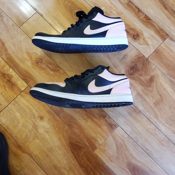 Air Jordan Nike Pink Black Size 13 - Picture 6 of 7